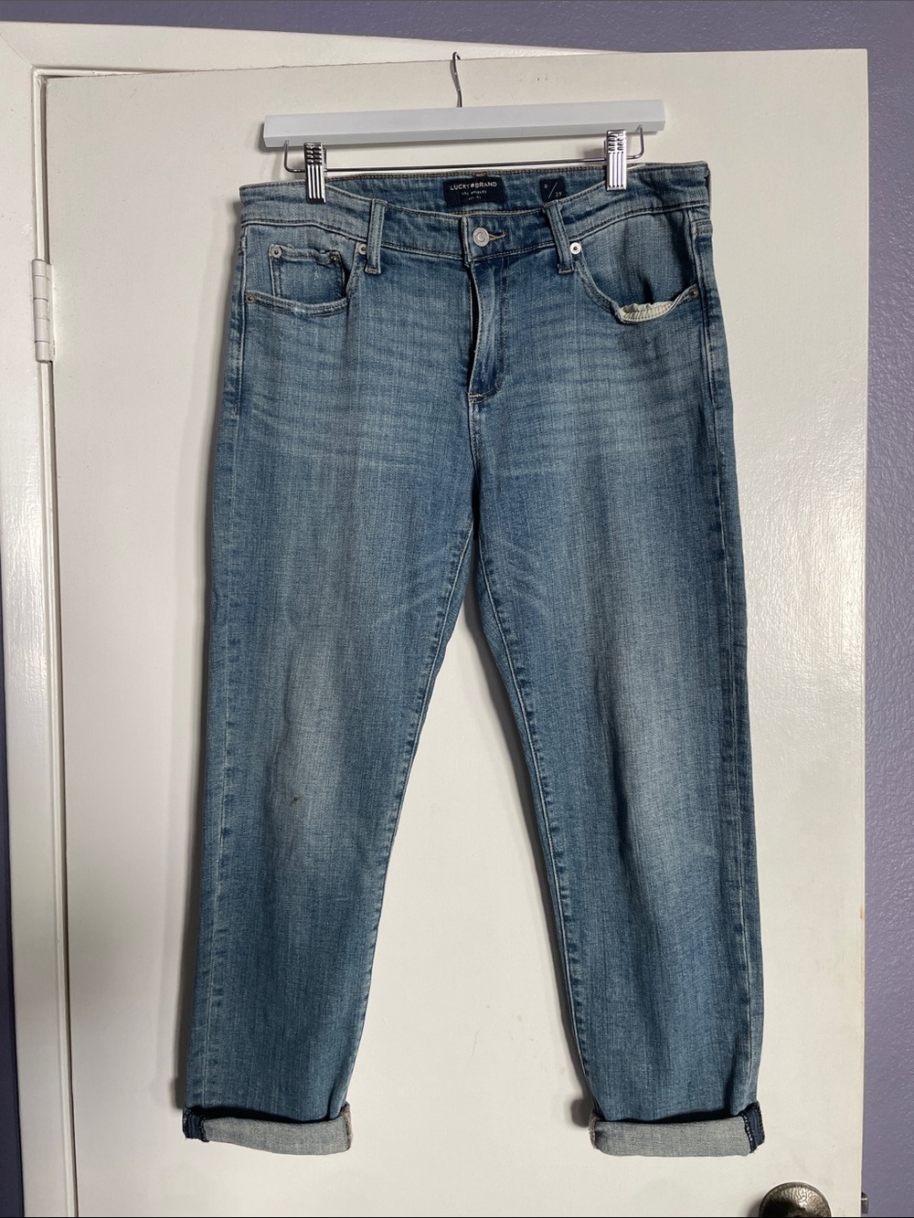 Lucky Brand Light Blue Boyfriend Jeans